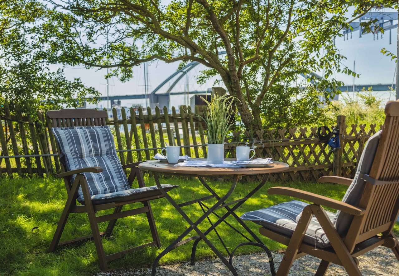 Ferienwohnung 2 Sofa und Kamin